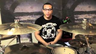 Morgan Wright Plays I The Breather Drum Parts [upl. by Tterab]