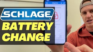 Changing the Batteries in a Schlage Encode Lock [upl. by Joerg]