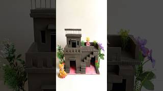 Beautiful miniature clay house 🏠  shorts clayhouse viralvideo [upl. by Matthieu925]