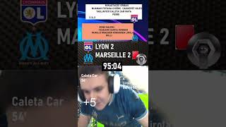 Ma réaction sur le but de Jonathan Rowe LYON 23 OM [upl. by Irolam]