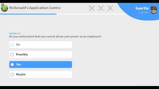 Maccies McDonalds LTD Job Interview Application Quiz Answers 2024 ROBLOX [upl. by Nico]