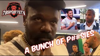 DEREK CHISORA GOES OFF ON DUBOIS amp JOSHUA FOR USYK GAME PLANS [upl. by Lenhart]