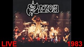 SAXON  Live Italy 1983 Heavy metal hard rock [upl. by Hartzke]