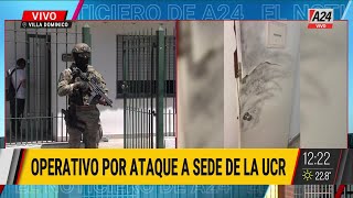 🔴ATAQUE EN LA SEDE DE LA UCR dos causas judiciales 3 detenidos y la sospecha de una quotapretadaquot [upl. by Taryne779]