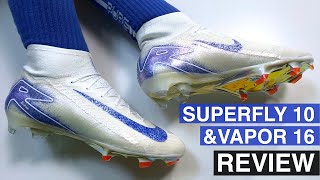 YOU MIGHT NOT LIKE THEM  Nike Zoom Mercurial Superfly 10 amp Vapor 16 Elite  Review  On Feet [upl. by Corso]