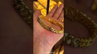 WOW ITS A 66GRAM GOLDEN BRACELET shorts short shortvideo shortsfeed trending video gold [upl. by Noirda]