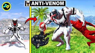 Surviving LIFE OF ANTI VENOM in GTA 5 [upl. by Anaitsirhc888]