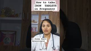 How to take IRON TABLETS in pregnancy [upl. by Alderson142]