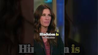 Julia Roberts on Hinduism and Neem karoli baba ❤ hanuman shriram sanatan [upl. by Aerdua324]