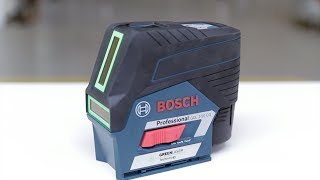 Bosch GCL 250CG Green Cross Line Laser  FIRST LOOK [upl. by Mayram]