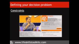 Decision Making Toolkit PrOACT  Lesson 1 Problem [upl. by Lasley]