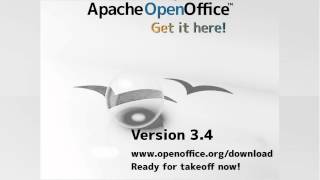 Apache OpenOffice v34 is Ready for Takeoff [upl. by Gayler]