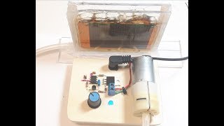 Homemade PCB etching tank using air and 555 PWM [upl. by Worl]