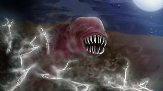 Mongolian Death Worm Speed Drawing using Manga Studio EX 5 with music [upl. by Nylednarb]