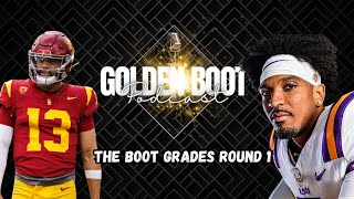 NFL Draft 2024 The Boot Grades the First Round The Golden Boot Podcast S2 E19 [upl. by Afton]