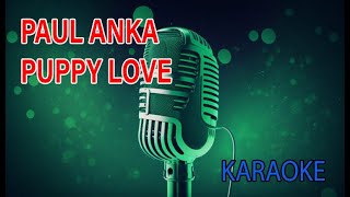 Paul Anka Puppy Love Karaoke [upl. by Fredkin24]