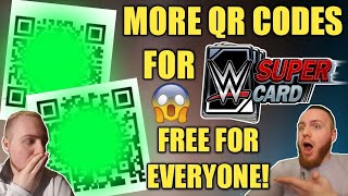 WANT MORE FREE QR CODES  FREE PACKS FOR WWE SuperCard Season 5 CLICK HERE Noology [upl. by Demahum]