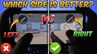 Left vs Right Fire Button PUBG Mobile amp BGMI Which is better GuideTutorial Tips amp Tricks Handcam [upl. by Htebezile]