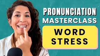 Everything you need to know about WORD STRESS in English [upl. by Laved]