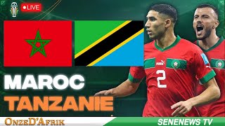 CAN 2023  MAROC 🇲🇦 vs TANZANIE 🇹🇿 EN DIRECT LIVE COMMENTÉ LES LIONS DE L’ATLAS ENTRENT EN LICE [upl. by Aiekat15]