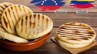 La arepa es de VENEZUELA 😎 Como hacer arepas fácil y sencillo [upl. by Nithsa]