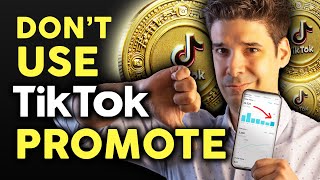 If you use TikTok Promote you are WASTING your Money [upl. by Rubens]