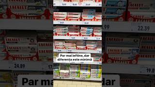 Par mai ieftine dar diferența este minimă…Toate supermarketurile fac acest lucru marketing pret [upl. by Atires]