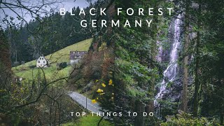 10 Awesome things to do in the Black Forest in Germany 🇩🇪 [upl. by Neveda]