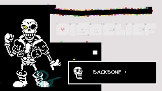 Undertale Disbelief  Papyruss BACKBONE  Phase 3 [upl. by Joletta]