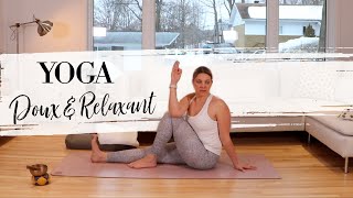 Yoga doux relaxant pour se détendre  Routine du soir [upl. by Yren]