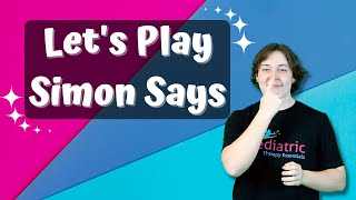 Lets Play Simon Says  Follow Along Game for Kids [upl. by Rafat]