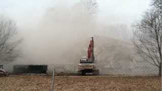 Gettysburg Cyclorama Demolition [upl. by Ycniuq412]