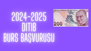 DİTİB Burs Başvurusu Nasıl Yapılır [upl. by Ahsenik]