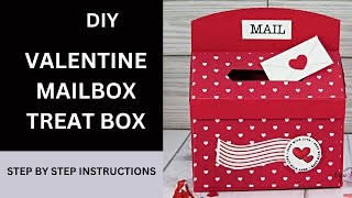 DIY Valentines Day Mailbox Treat Box A Creative Way To Express Your Love [upl. by Kimbell]