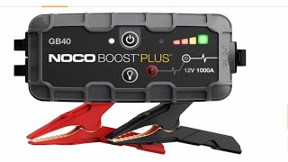 NOCO Boost Plus GB40 1000A UltraSafe Car Battery Jump StarterCharger [upl. by Till440]