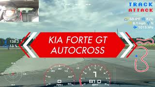 KIA FORTE GT  HouSCCA Autocross Racing  24 Regional 11 [upl. by Aicel]