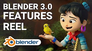 Blender 30  Features Reel Showcase [upl. by Yaral]