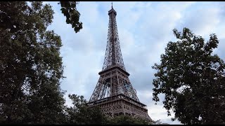 Paris France Walking Tour 4K [upl. by Ellehcyar]