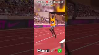 1500m world record 🌍💯 [upl. by Lomaj]