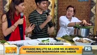 Unang Hirit Kitchen Hirit Kinulob na Manok [upl. by Evered827]