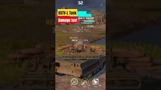 HSTVL Tank Damage test mwcreator mwttankbattles mwt shorts shortsvideo youtubeshorts [upl. by Noraed]