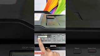 how to connect WiFi in the Brother DCPT820DW printer wificonnection brotherdcp [upl. by Deanne]