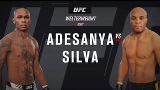 Israel Adesanya vs Anderson Silva  The Rise of The Last Stylebender  UFC 4 [upl. by Eelinej320]