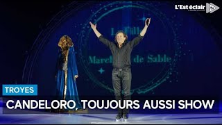 Philippe Candeloro fait le show à Troyes avec son spectacle « La fille du marchand de sable » [upl. by Zoarah611]