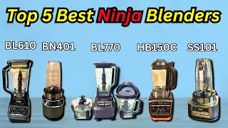 Best Ninja Blender for Smoothies Top 5 Ninja Blender Reviews [upl. by Shinberg]