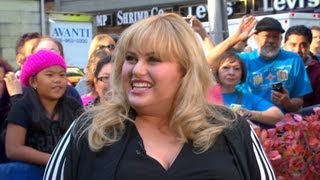 Rebel Wilson Interview 2013 Stars Super Fun Rise to Comedy Fame [upl. by Ecilahs]