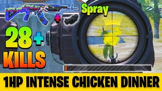 1HP Intense Chicken Dinner  Marte Marte Baache  WinstonerPlayz10 [upl. by Amatruda]