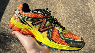 NEW Aime Leon dore New balance 860v2 multicolor review [upl. by Dnomyaw]