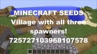 HUGE village with ALL THREE spawners 1102 seed and older [upl. by Morez]