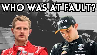 Pato O’Ward’s Indy 500 Crash Who Was At Fault [upl. by Fasa875]